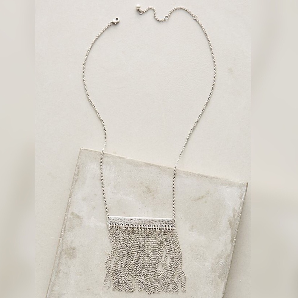 Silver Falls Necklace by Anthropologie